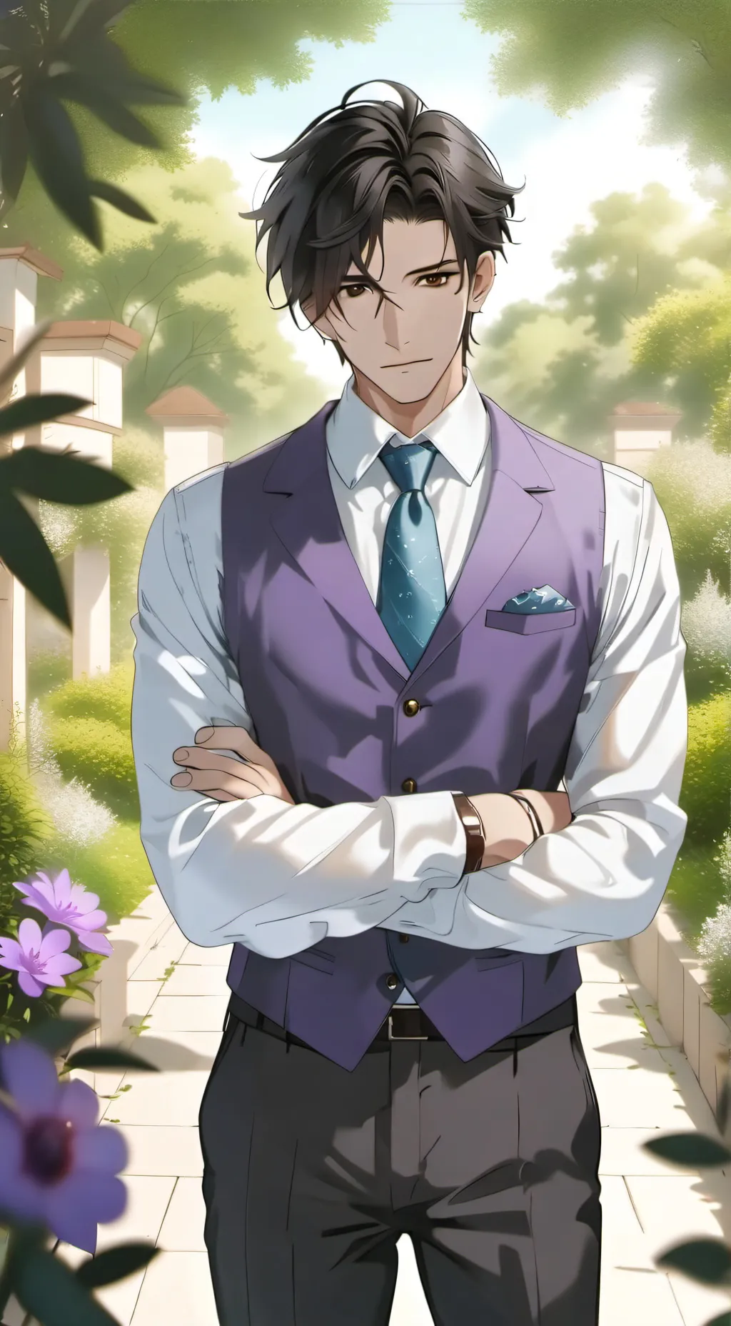 ai character: rengoku x nezuko?? background