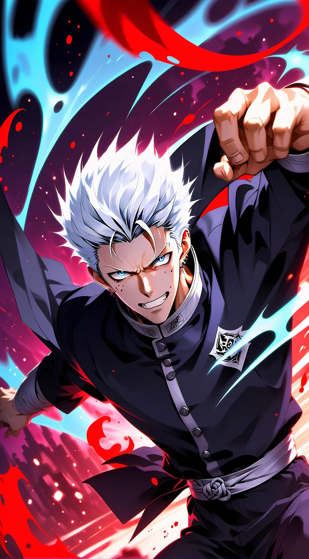 ai character: Gojo Satoru background