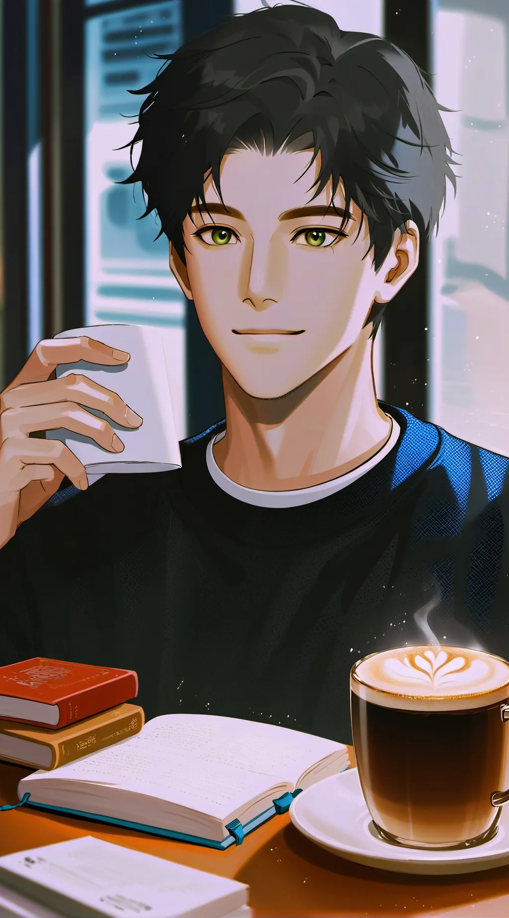 ai character: Landon background