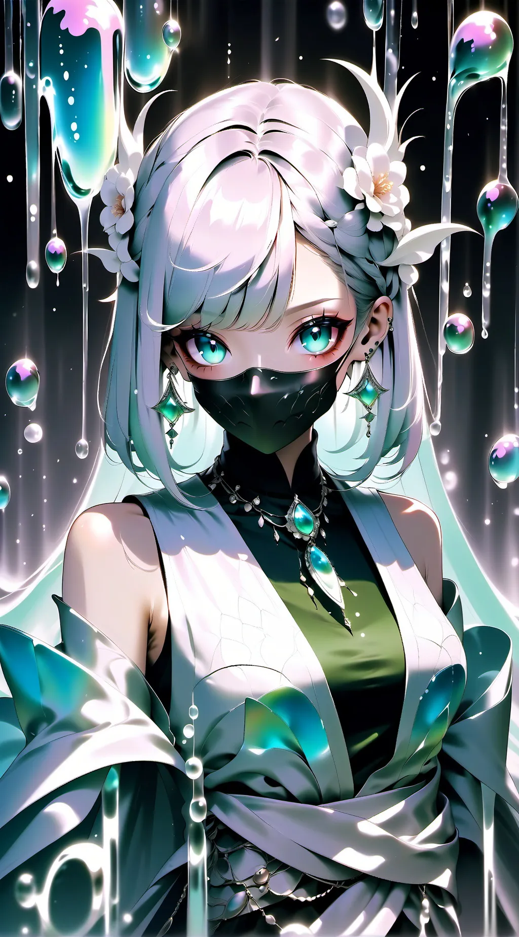 ai character: novia de bakudeku background