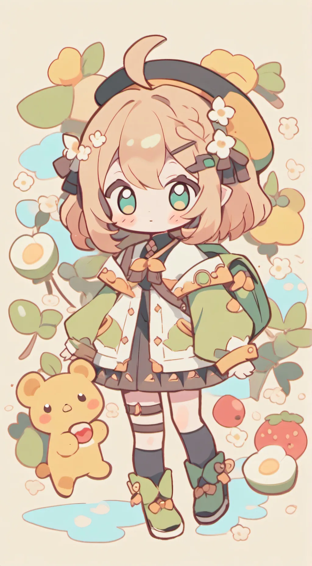 ai character: Jade background