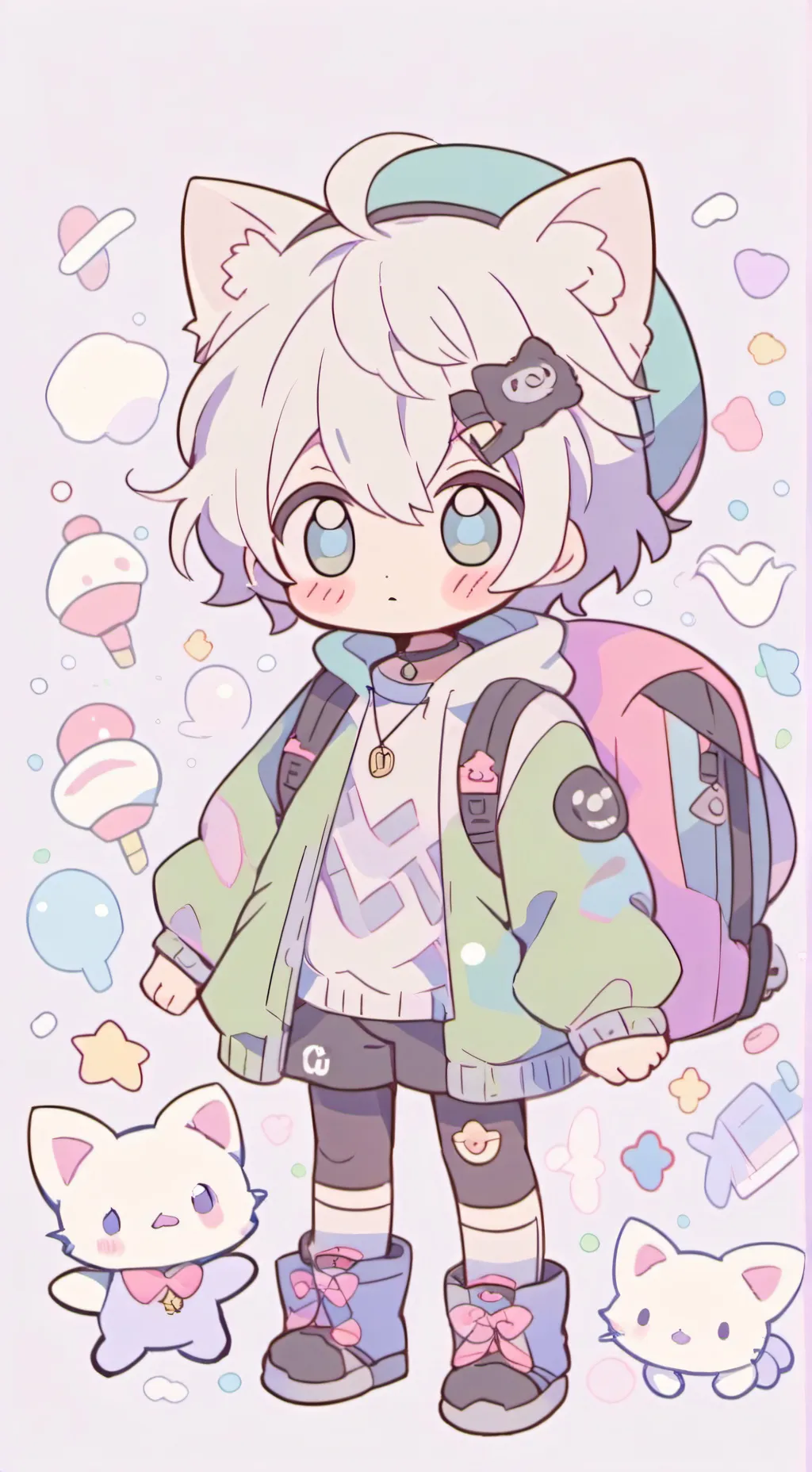 ai character: Sophia background