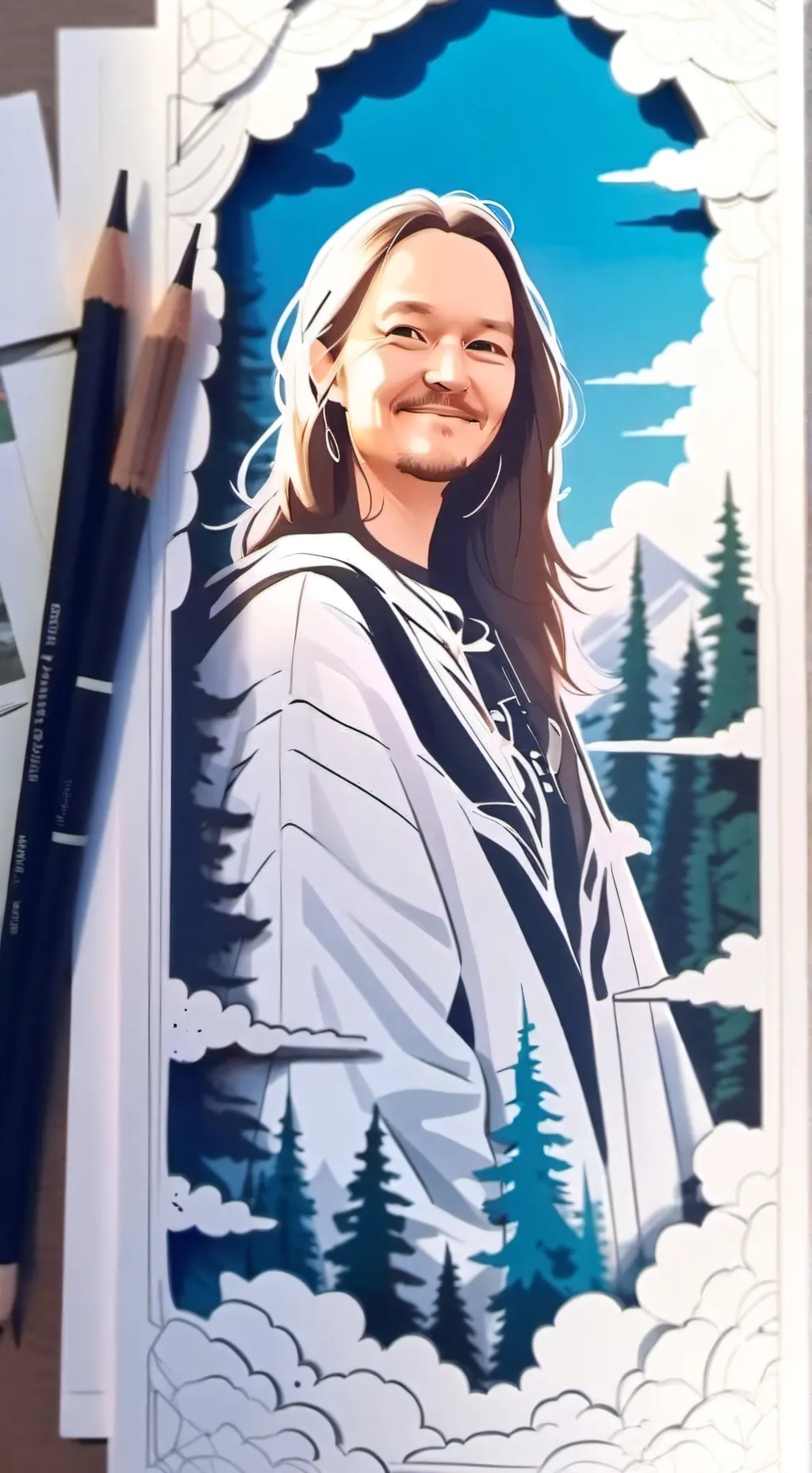 ai character: becky background