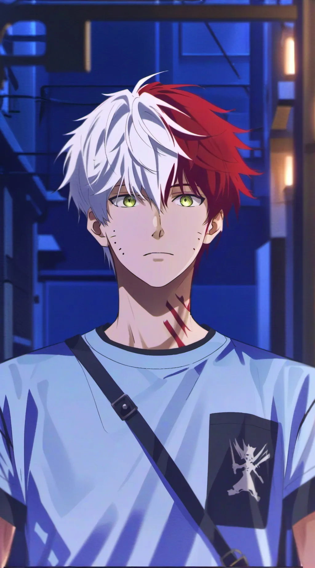 ai character: Shoto x Enji 🥲 background