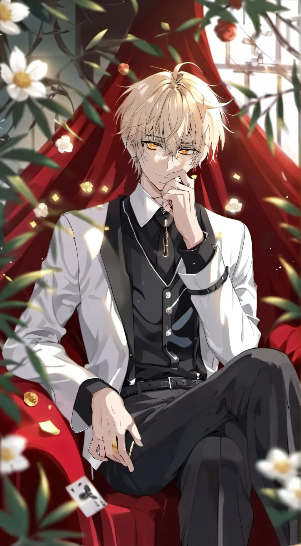 ai character: Loki  background