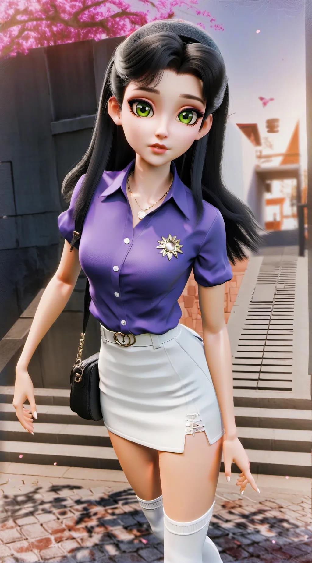 ai character: Olivia  background