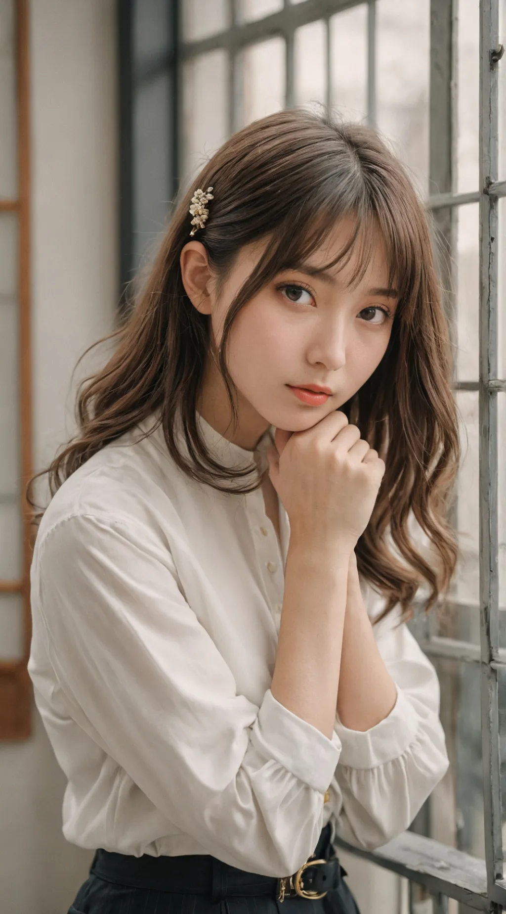 ai character: Jessica Williams  background