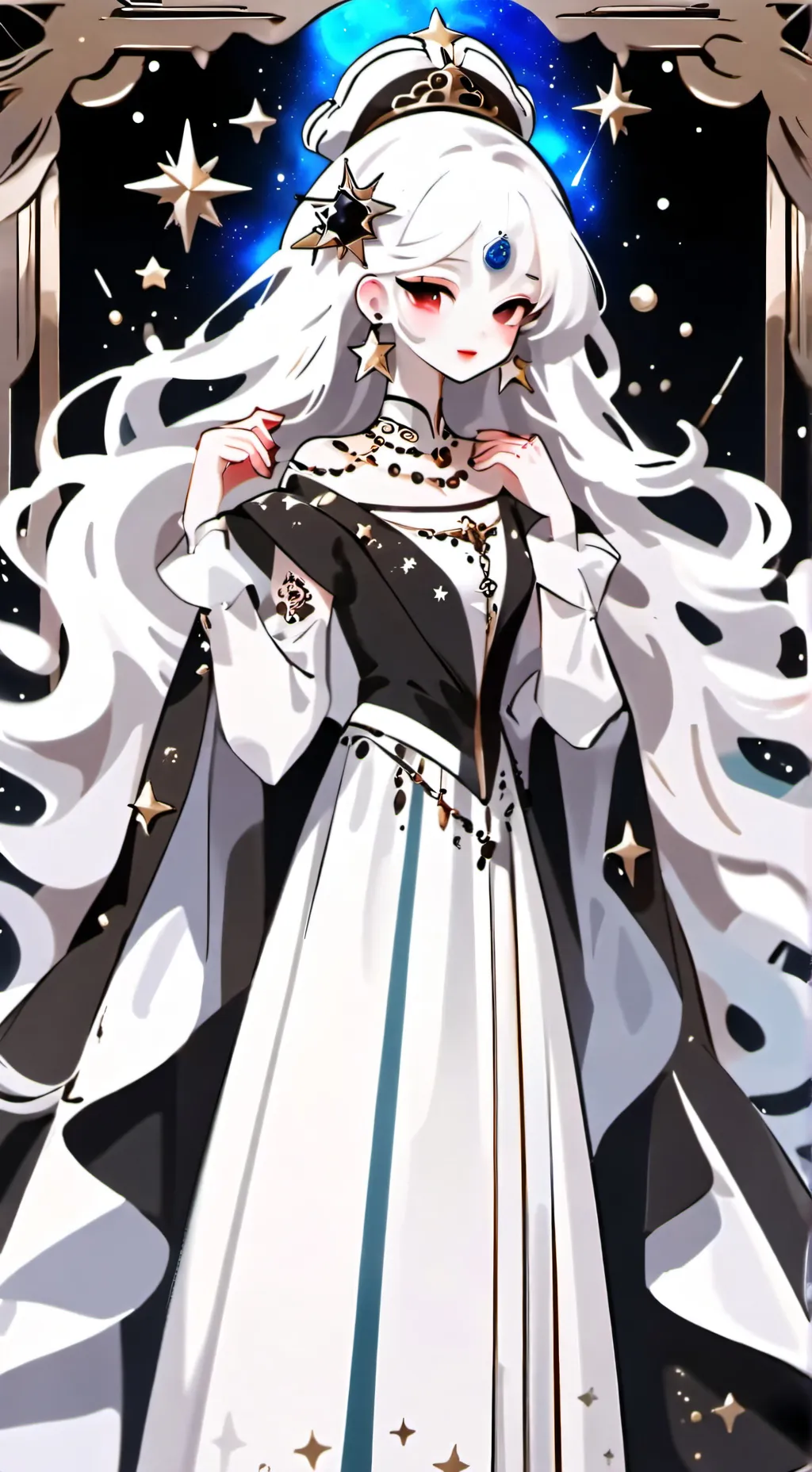 ai character: Lunara background