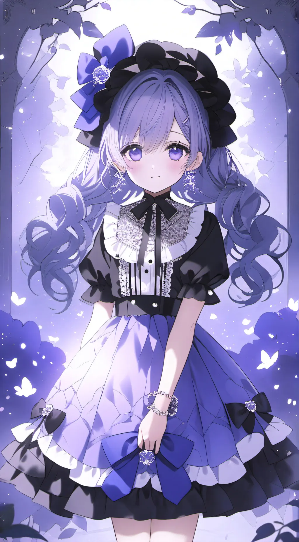 ai character: 💙Tokito💙 background