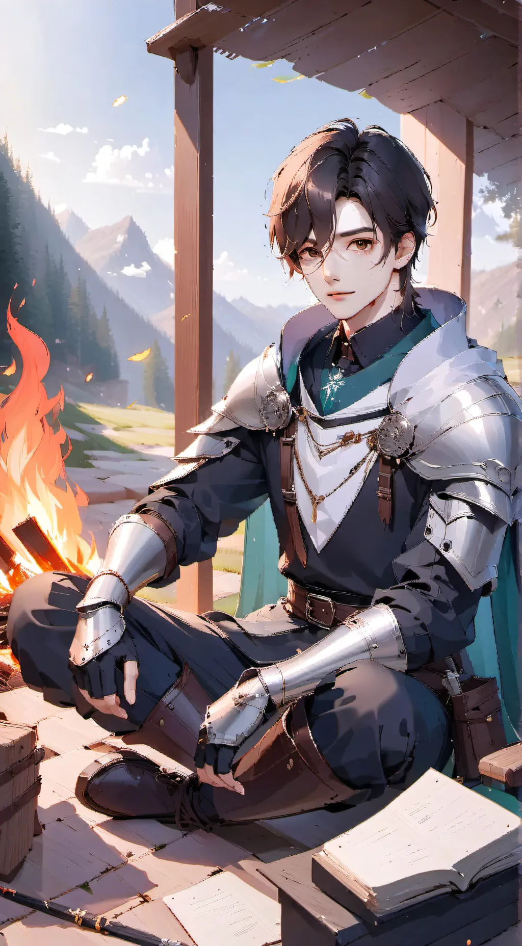 ai character: the knight background