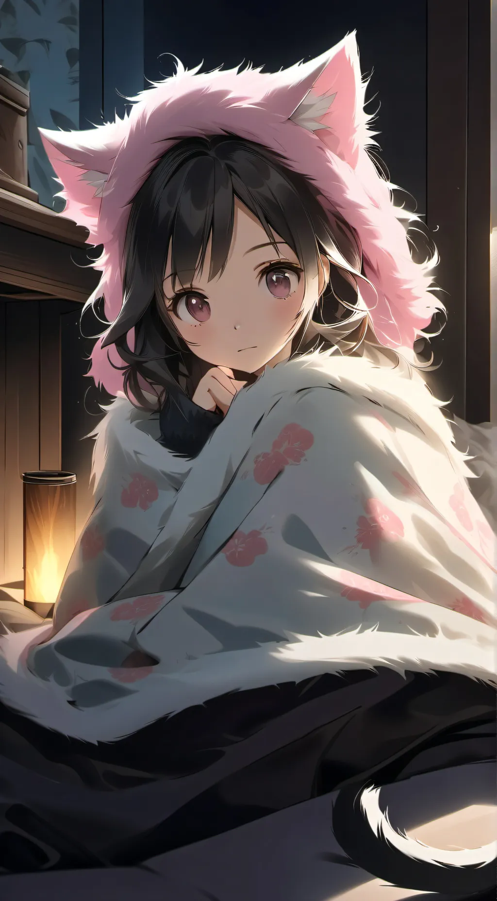 ai character: Blossom  background