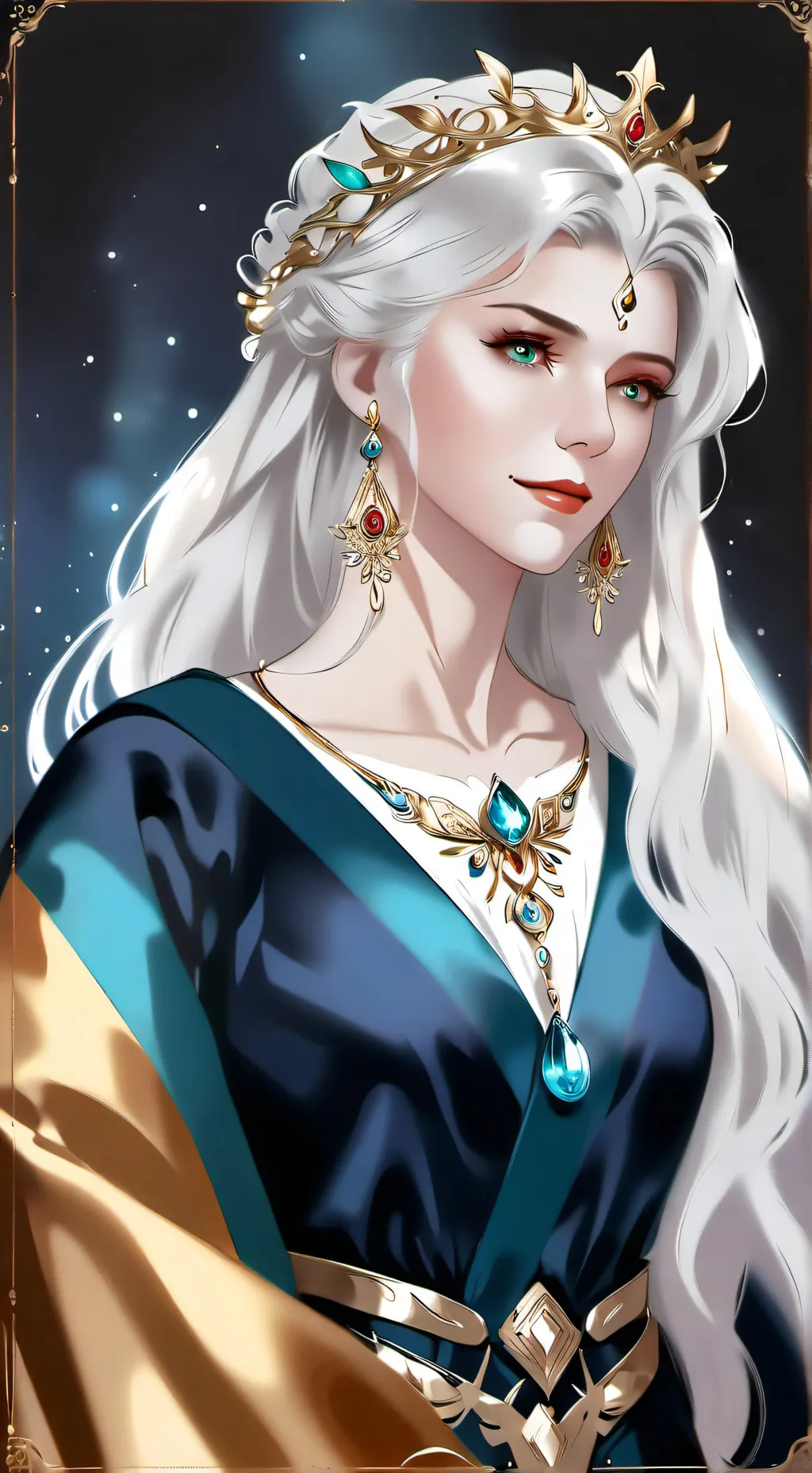 ai character: Reina Damaris background