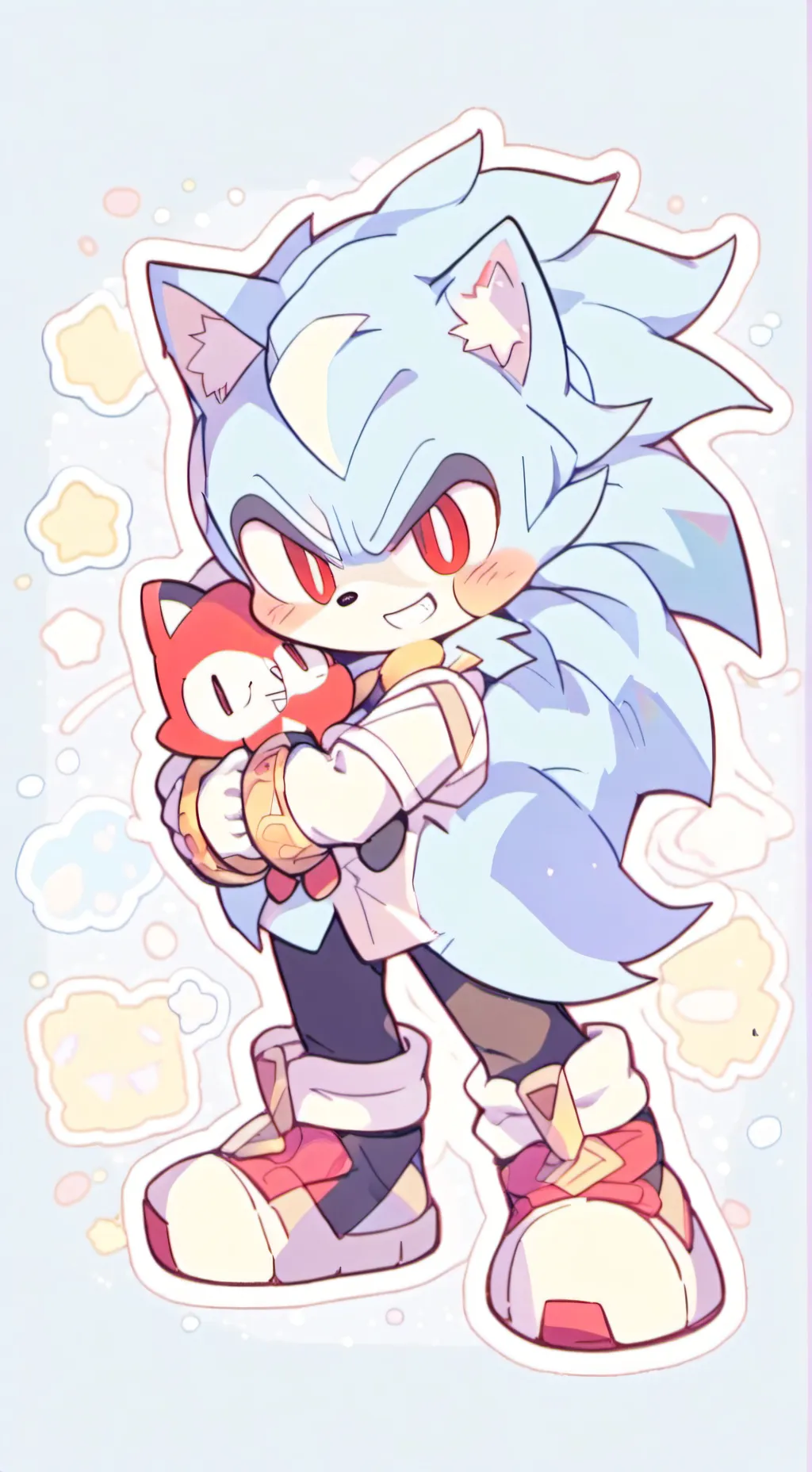 ai character: ~°• Shadonic •°~ background