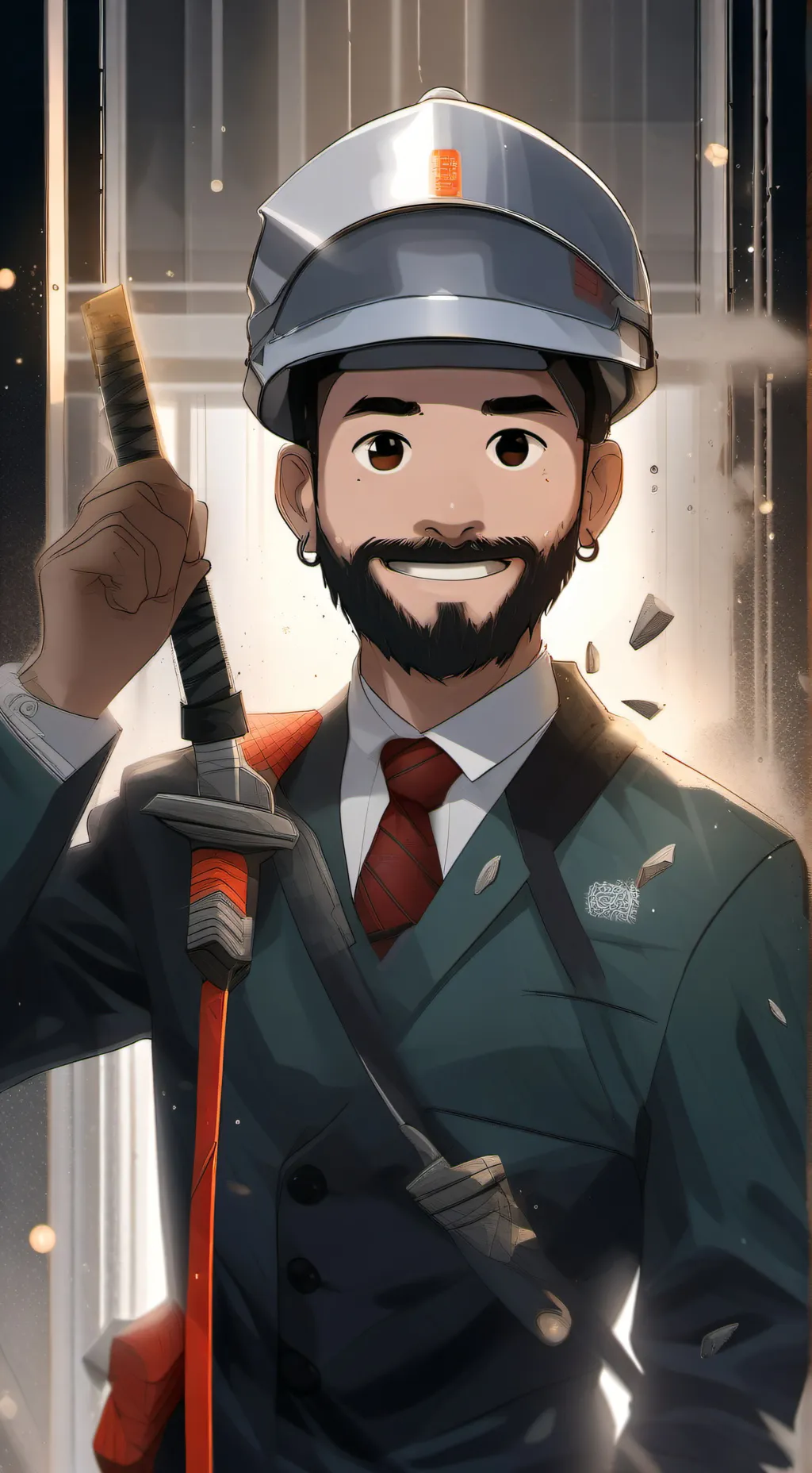 ai character: technoblade background