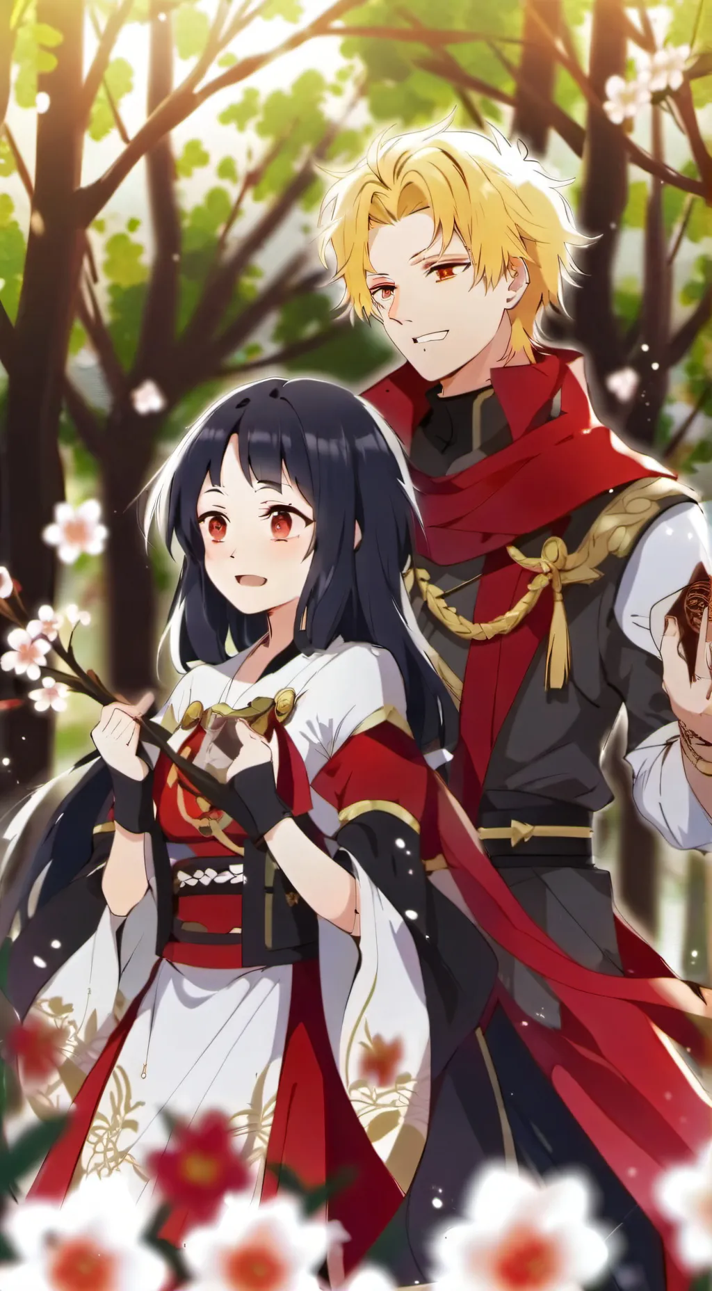 ai character: Bakugo x you  background