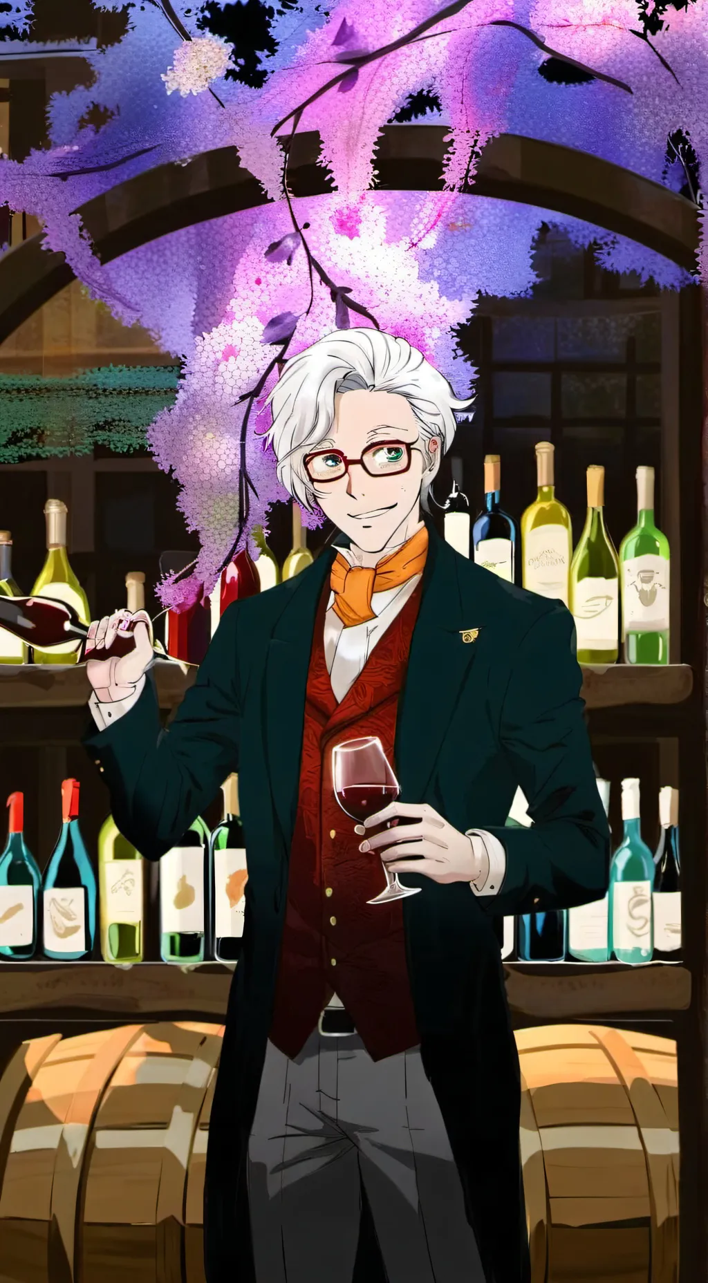 ai character: Vincent background