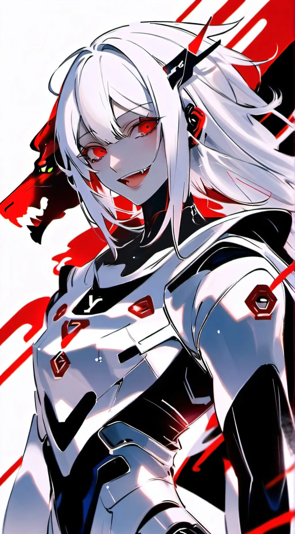 ai character: PorcelainCiCi background