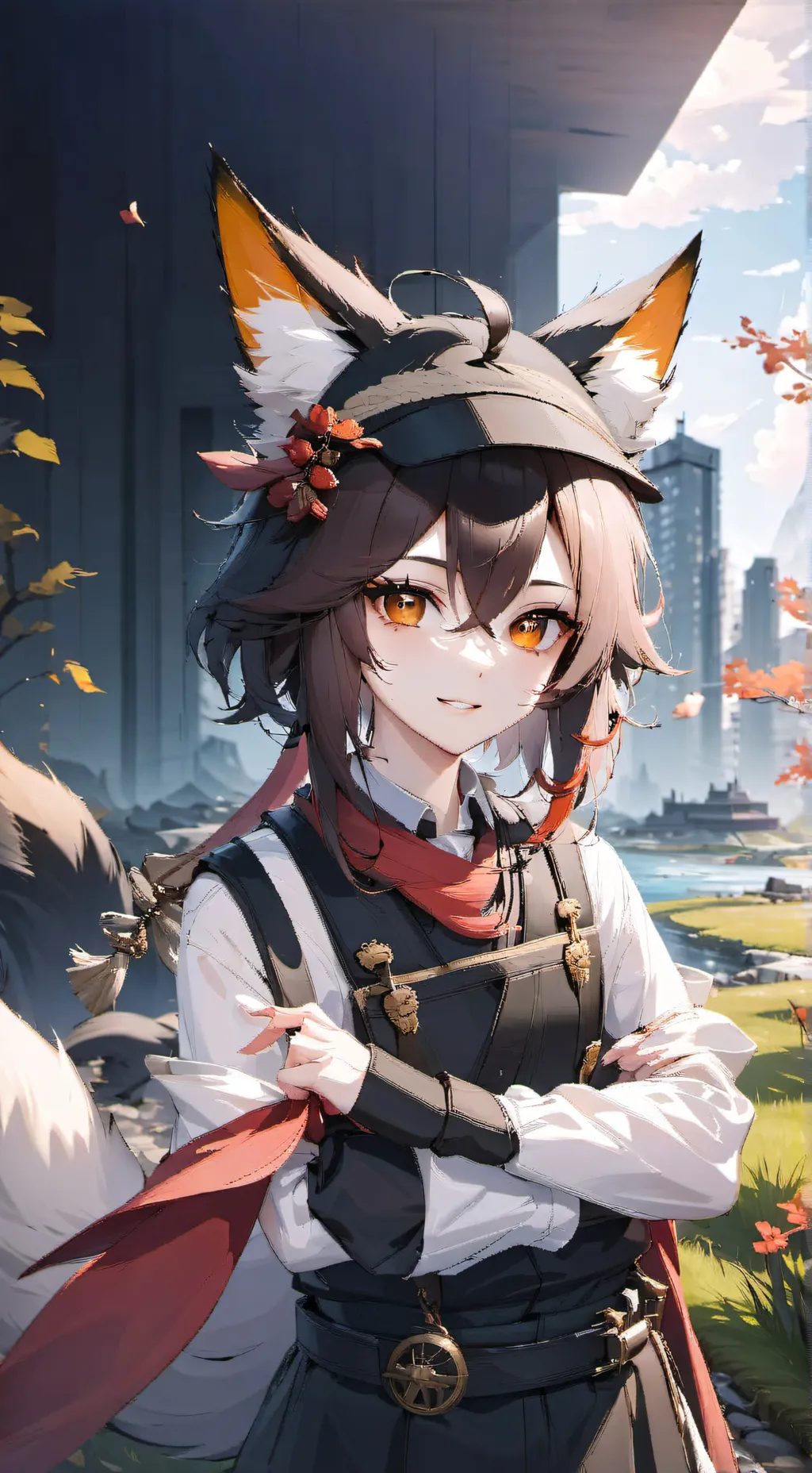 ai character: sara background