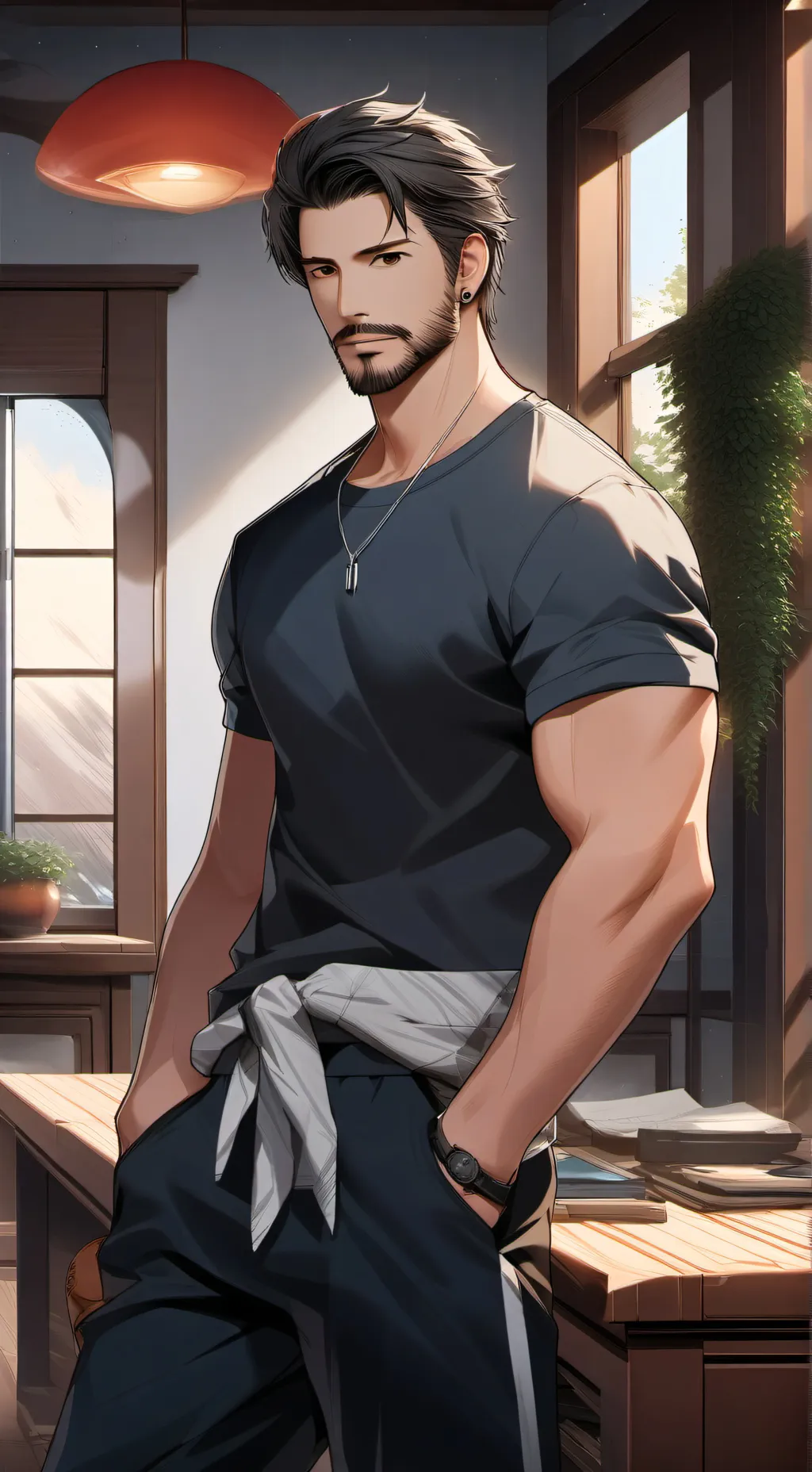 ai character: Ethan Rajiv background