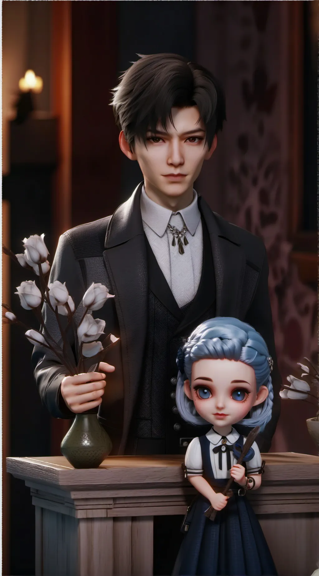 ai character: Zane background