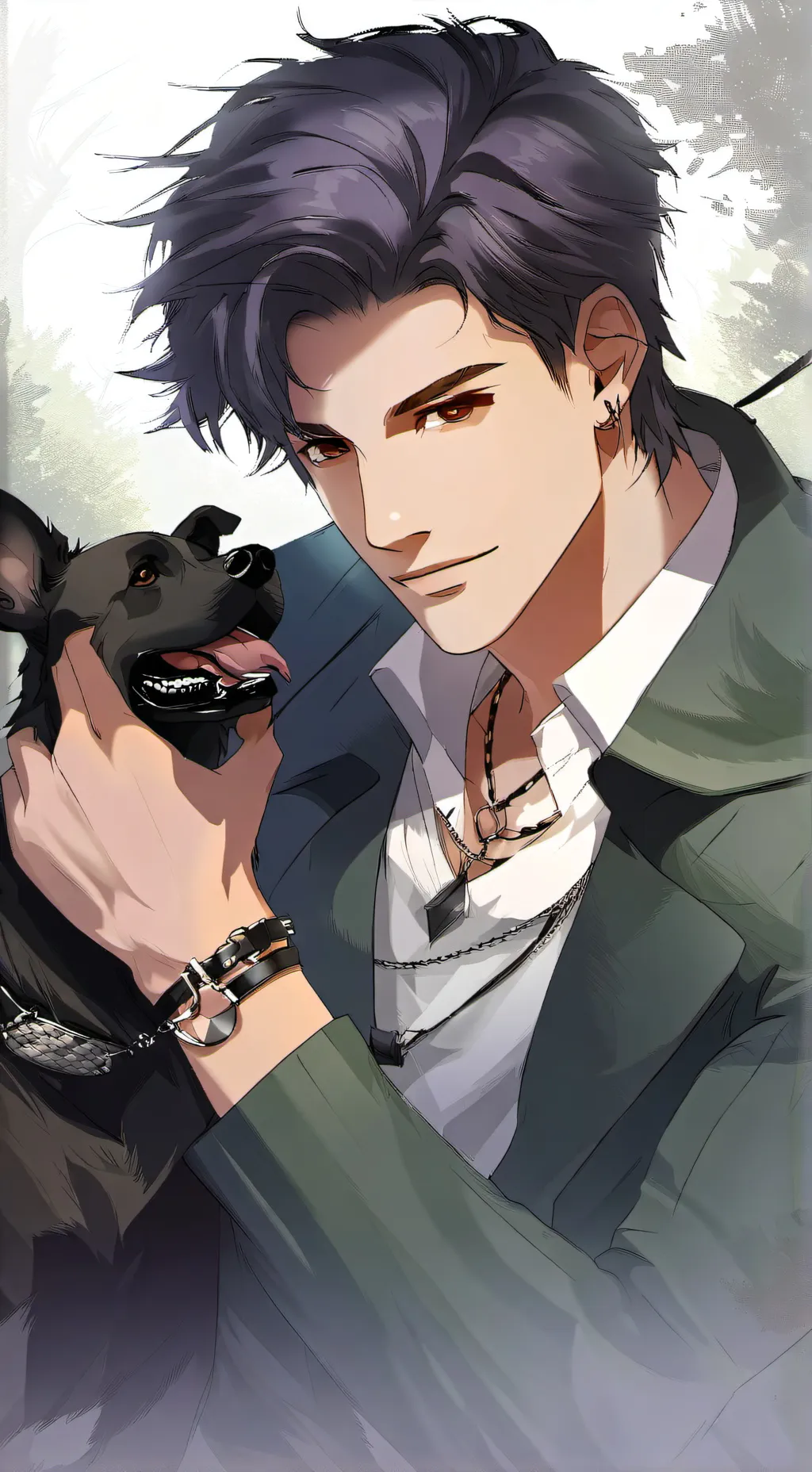 ai character: Salem background