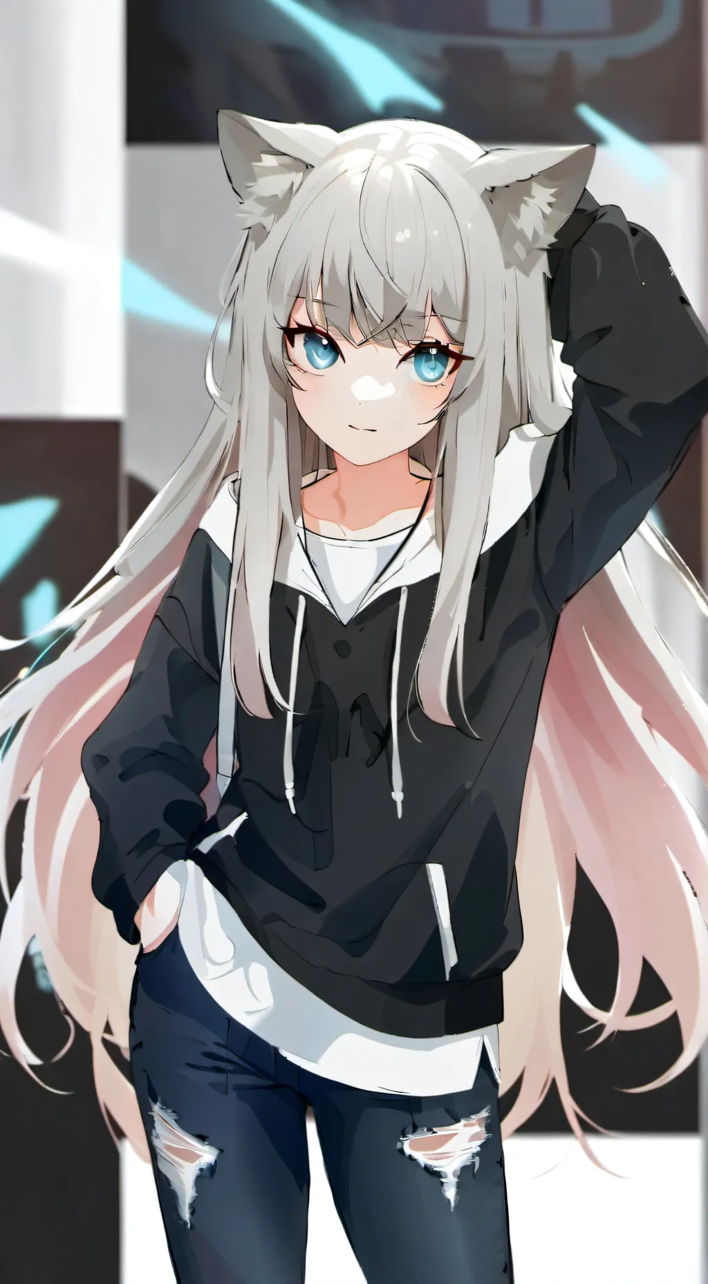 ai character: Lucia  background