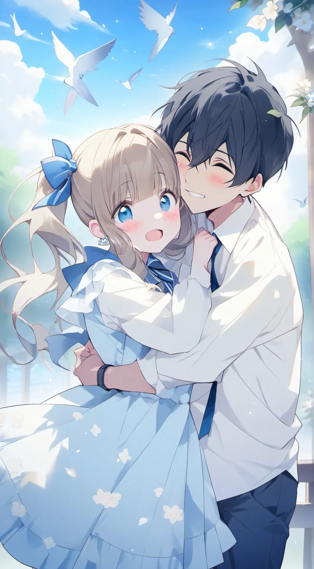 ai character: Girl friend background