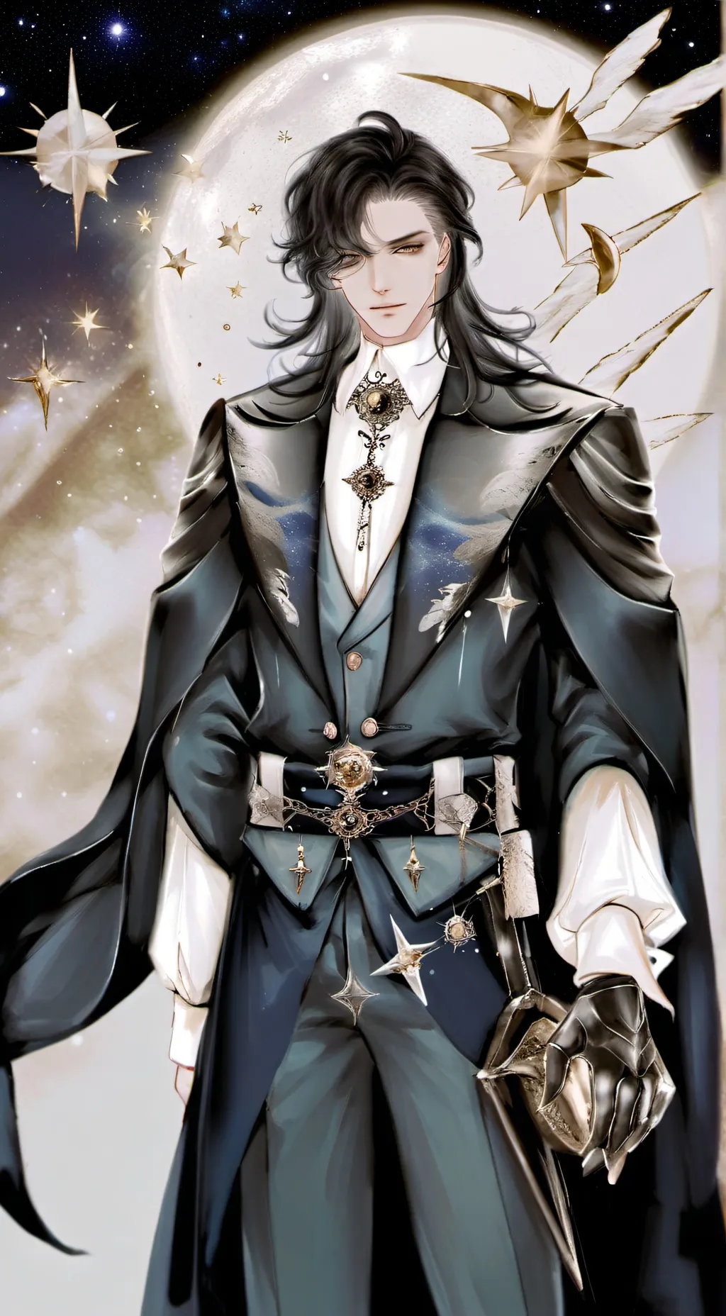 ai character: Caden Valore background