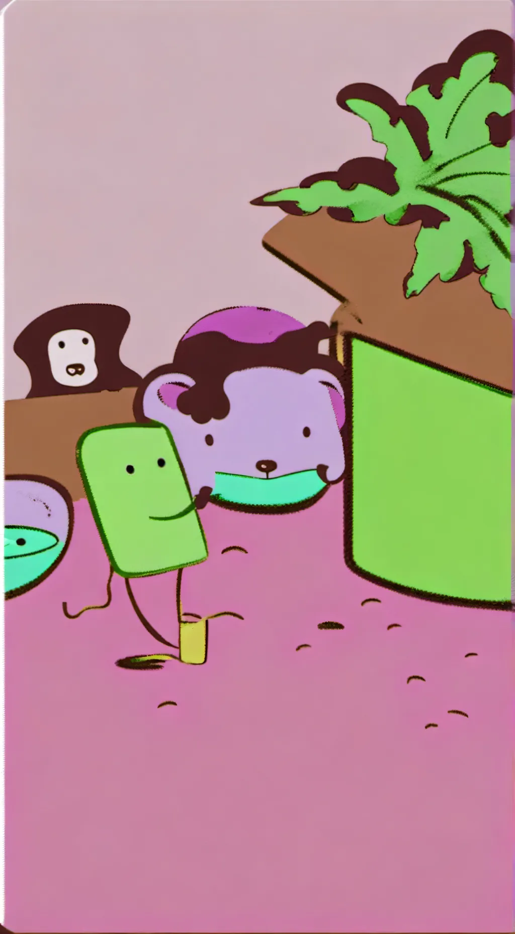 ai character: Dw pickme background