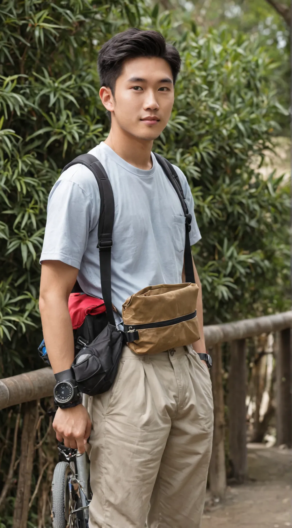 ai character: Kevin  background