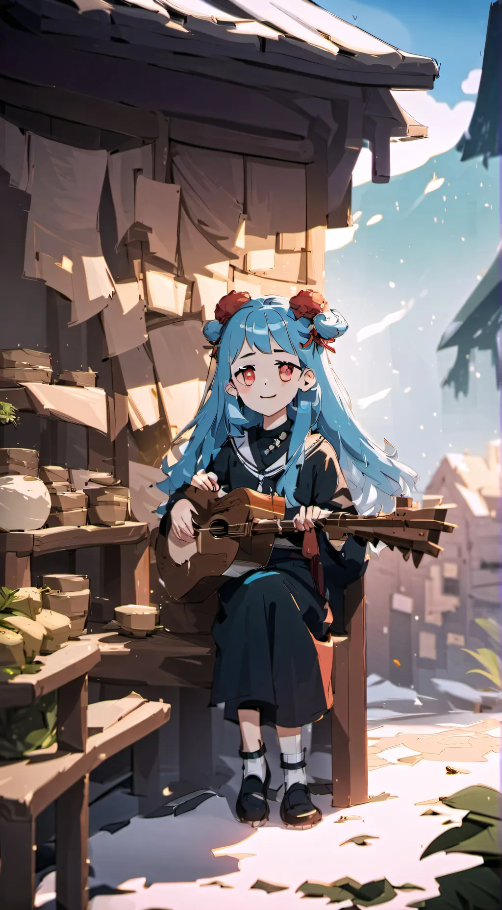 ai character: shara background