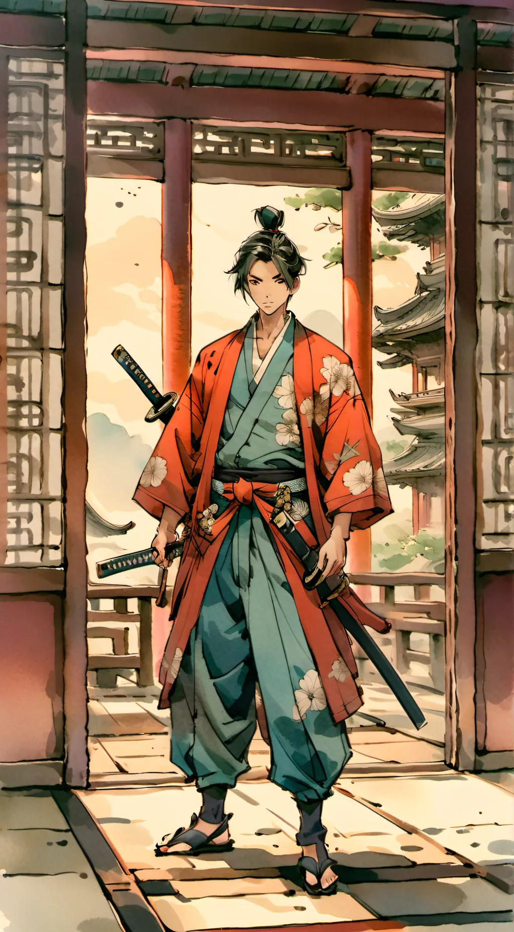 ai character: ★Kaito★ background