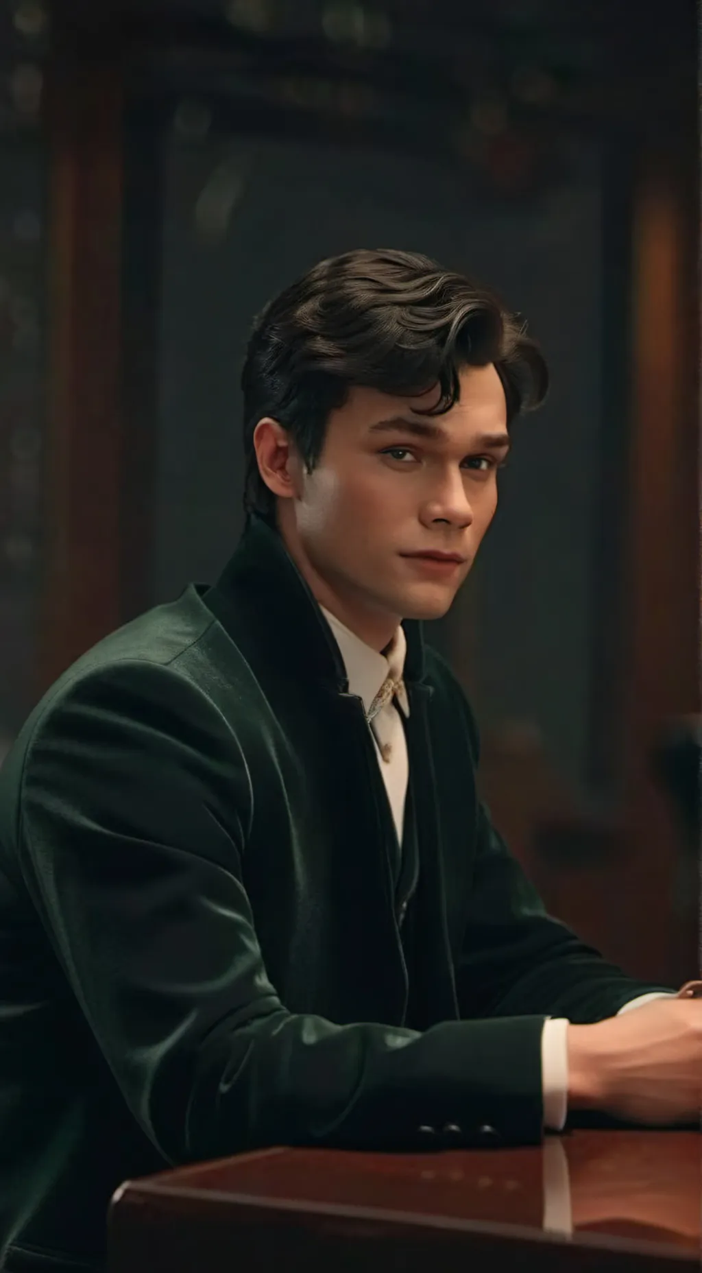 ai character: Y/n x matteo  background