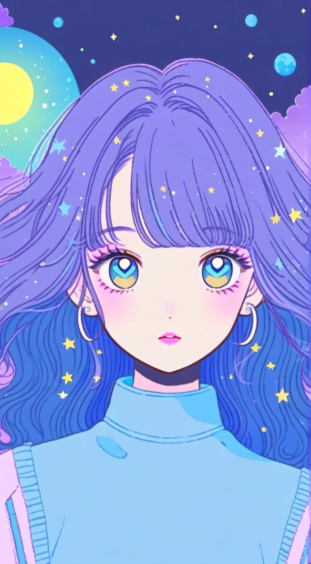 ai character: Skypi background