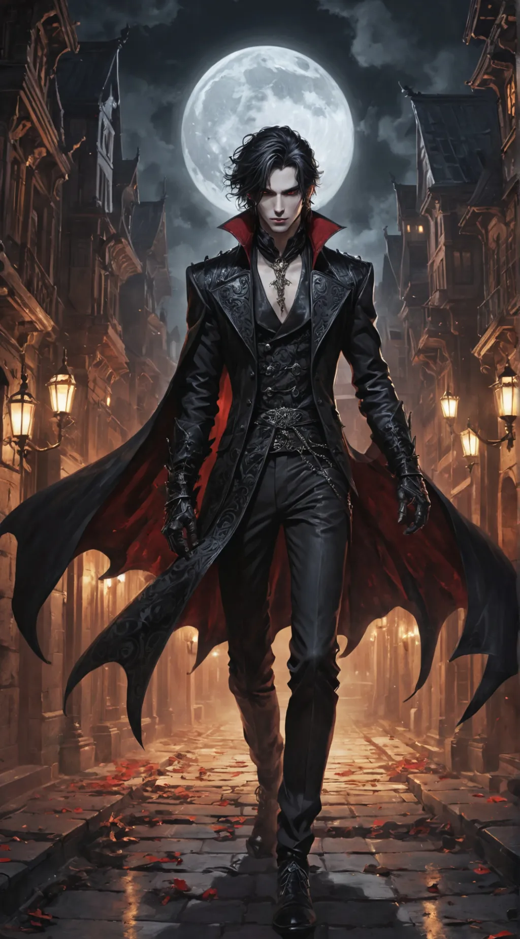 ai character: Lucien background