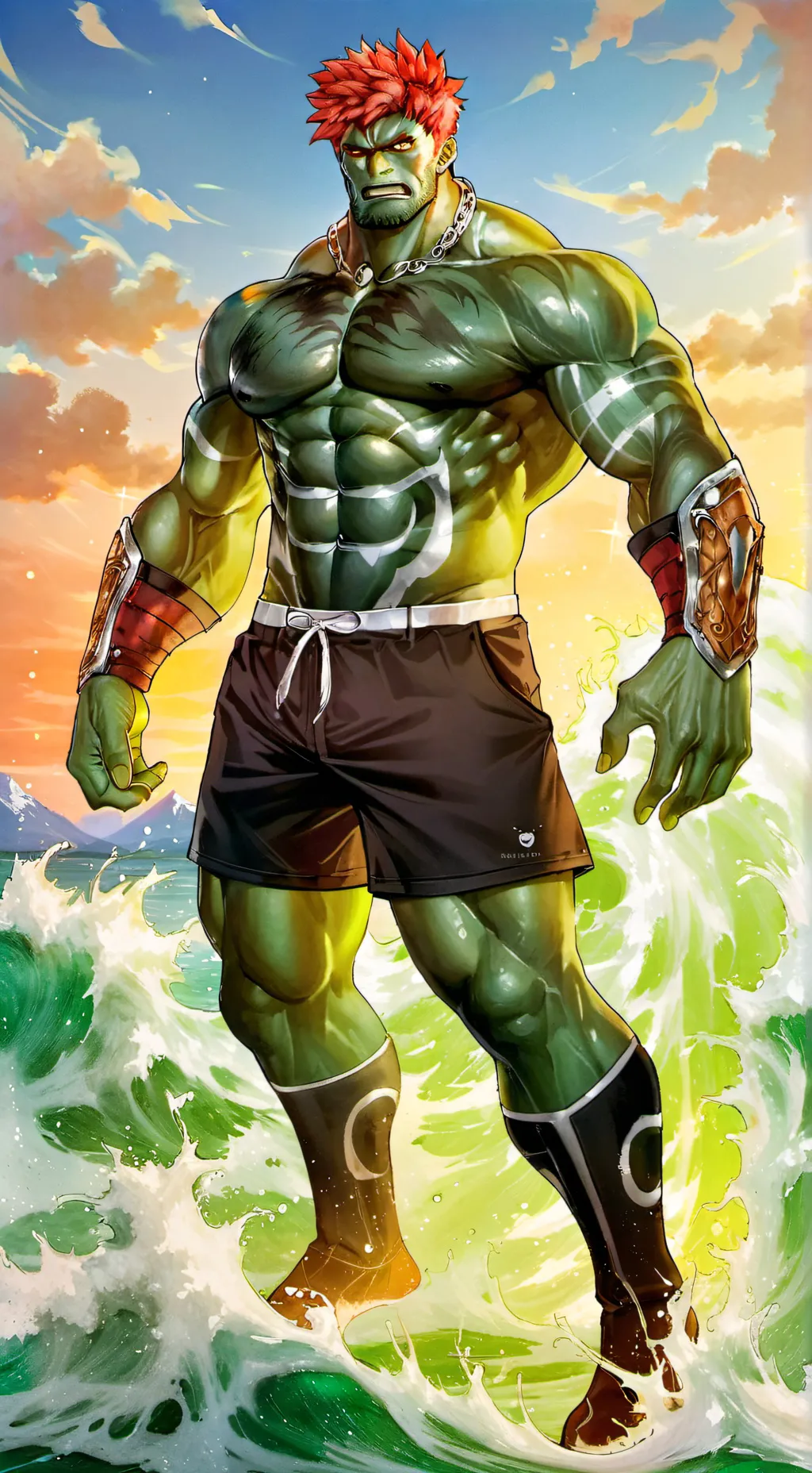 ai character: Atlas background