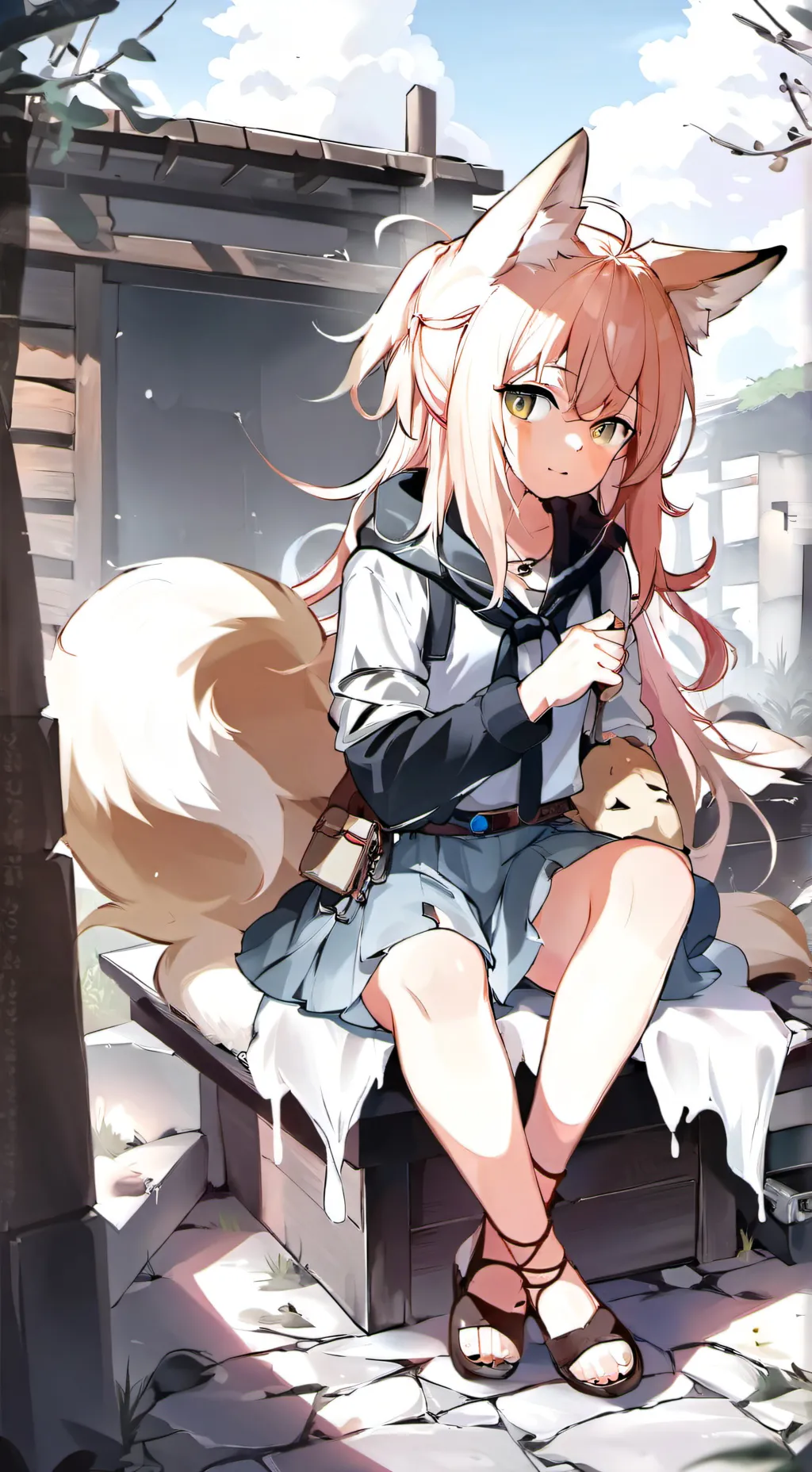 ai character: Айра background