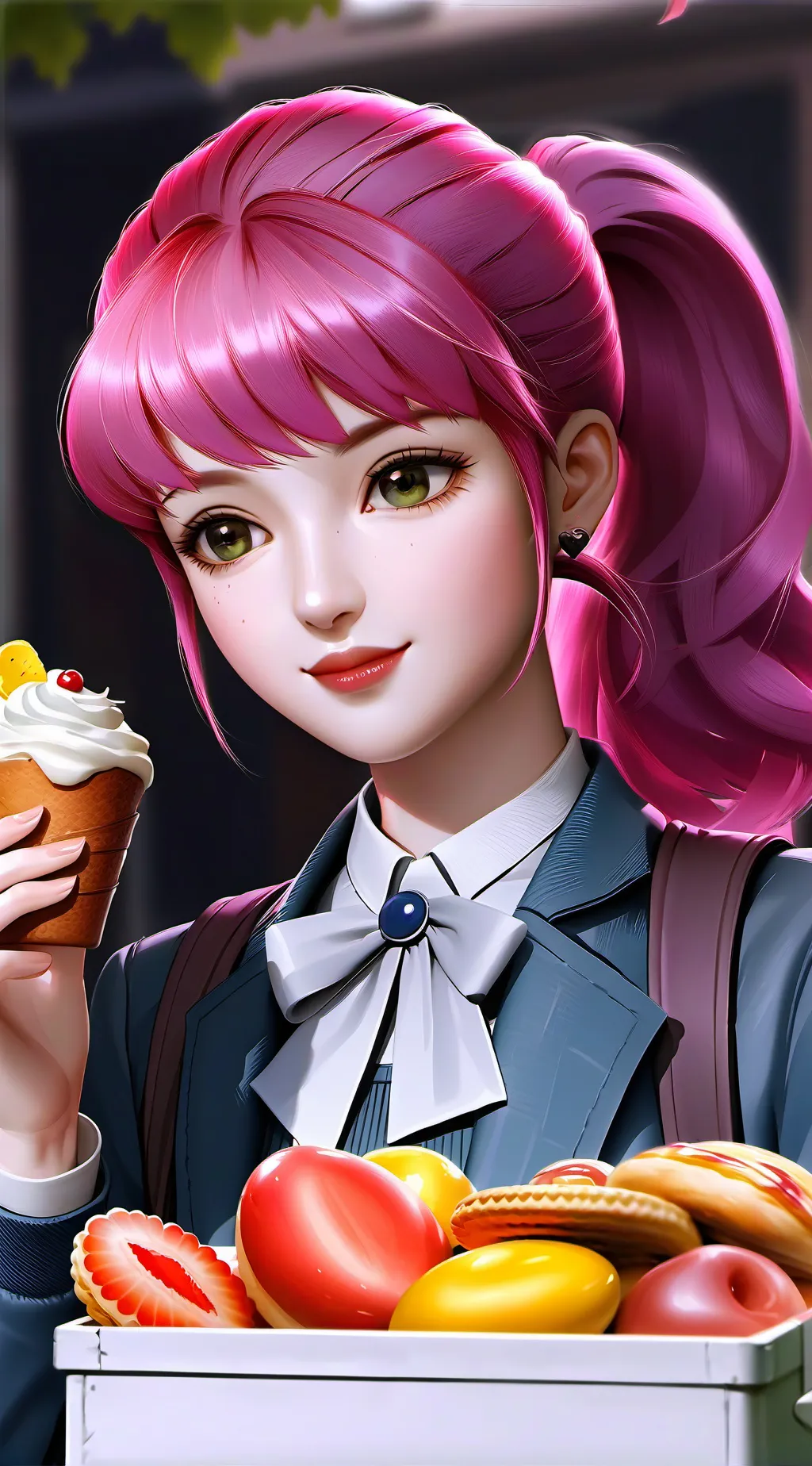 ai character: Ai Miyazaki background