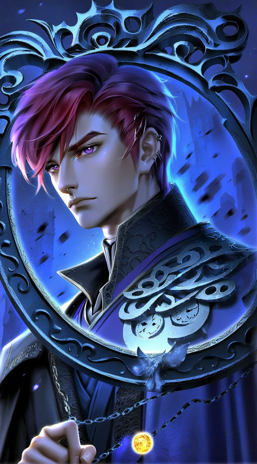 ai character: silvo background