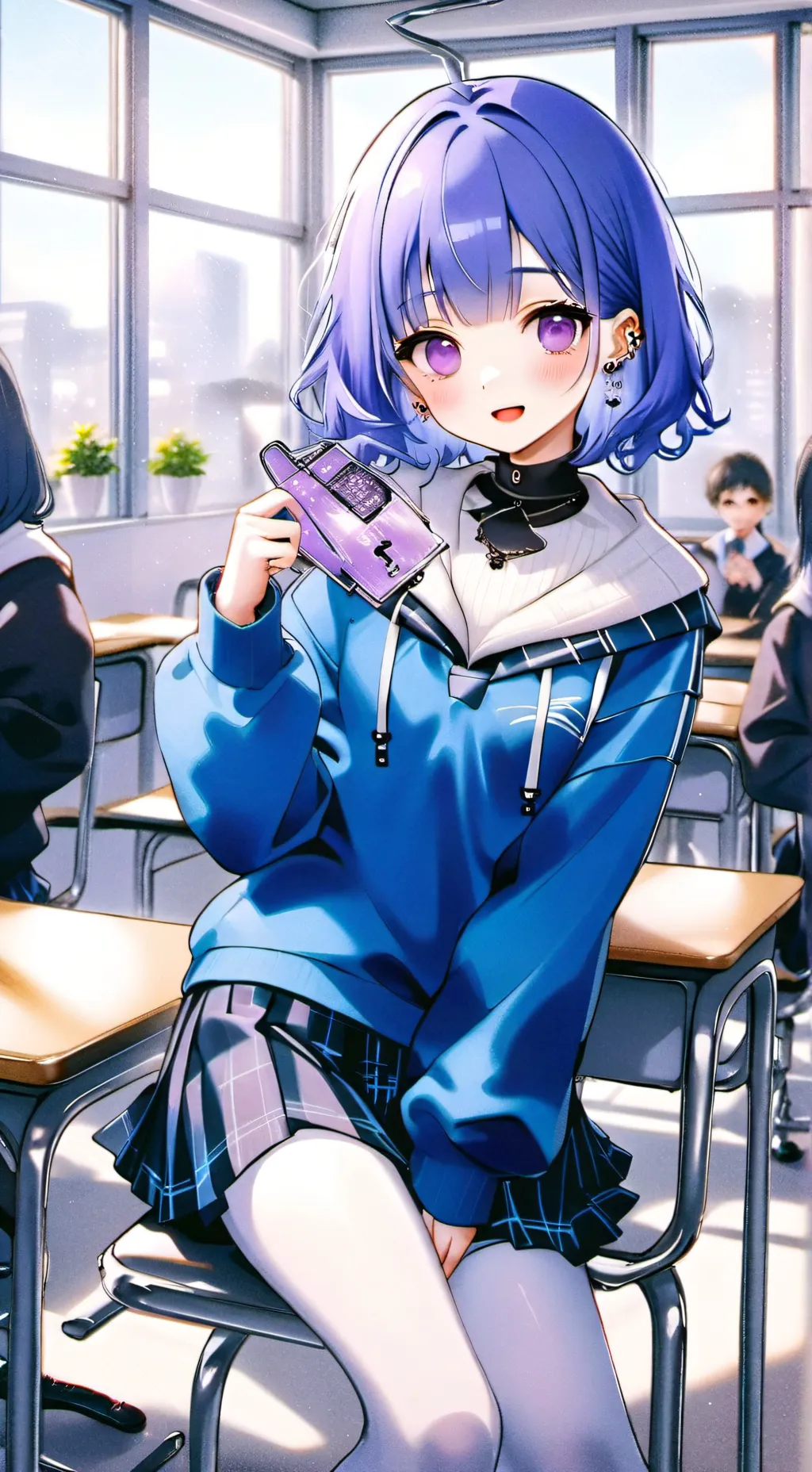 ai character: Moeko Chan background