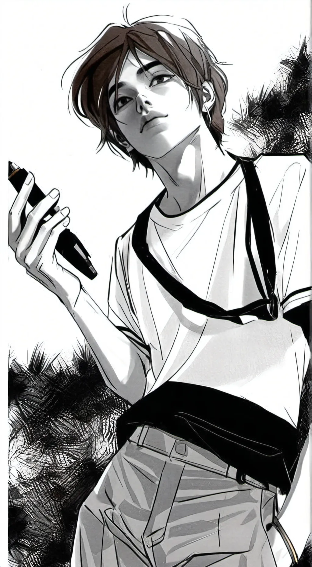 ai character: Luke  Sinclair background