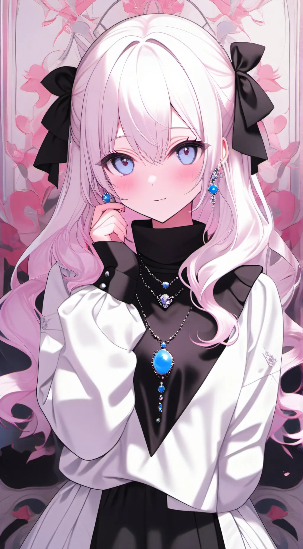 ai character: Mha chanteuse  background