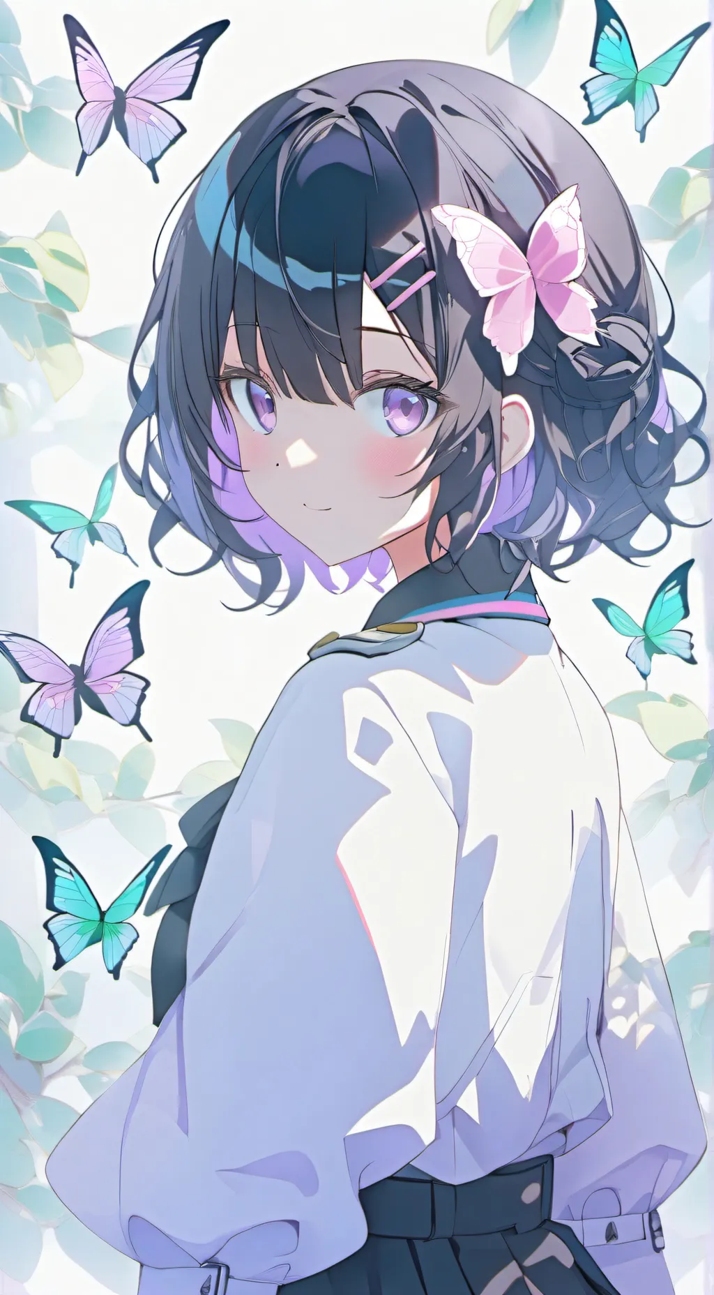 ai character: Shinobu Kocho background