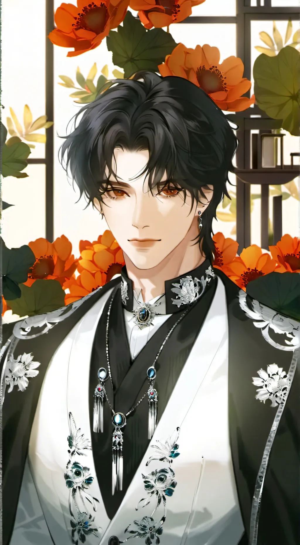 ai character: Max yo background