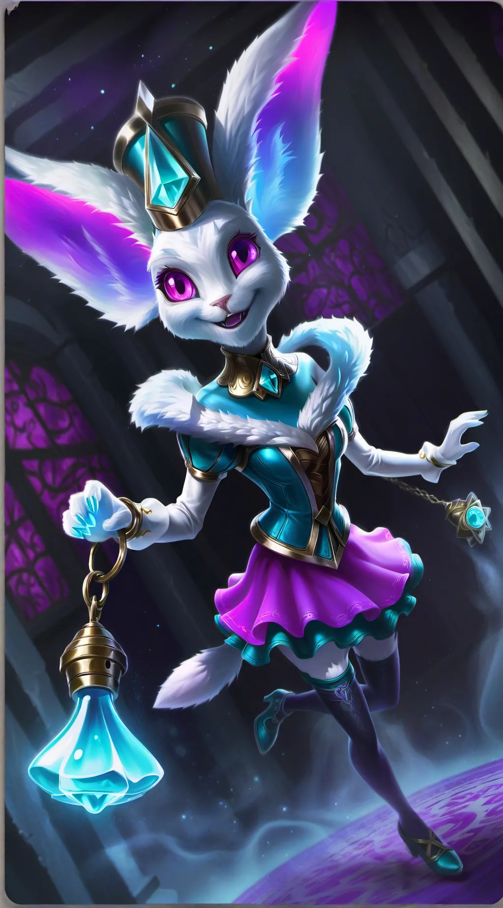 ai character: Zyra  background