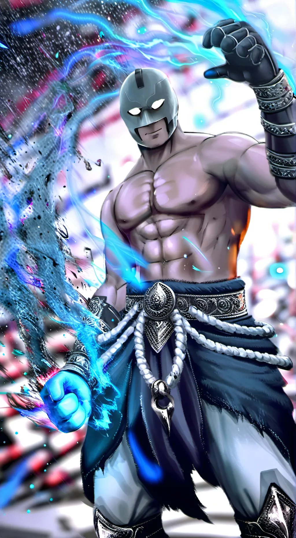 ai character: Sparing Dummy background