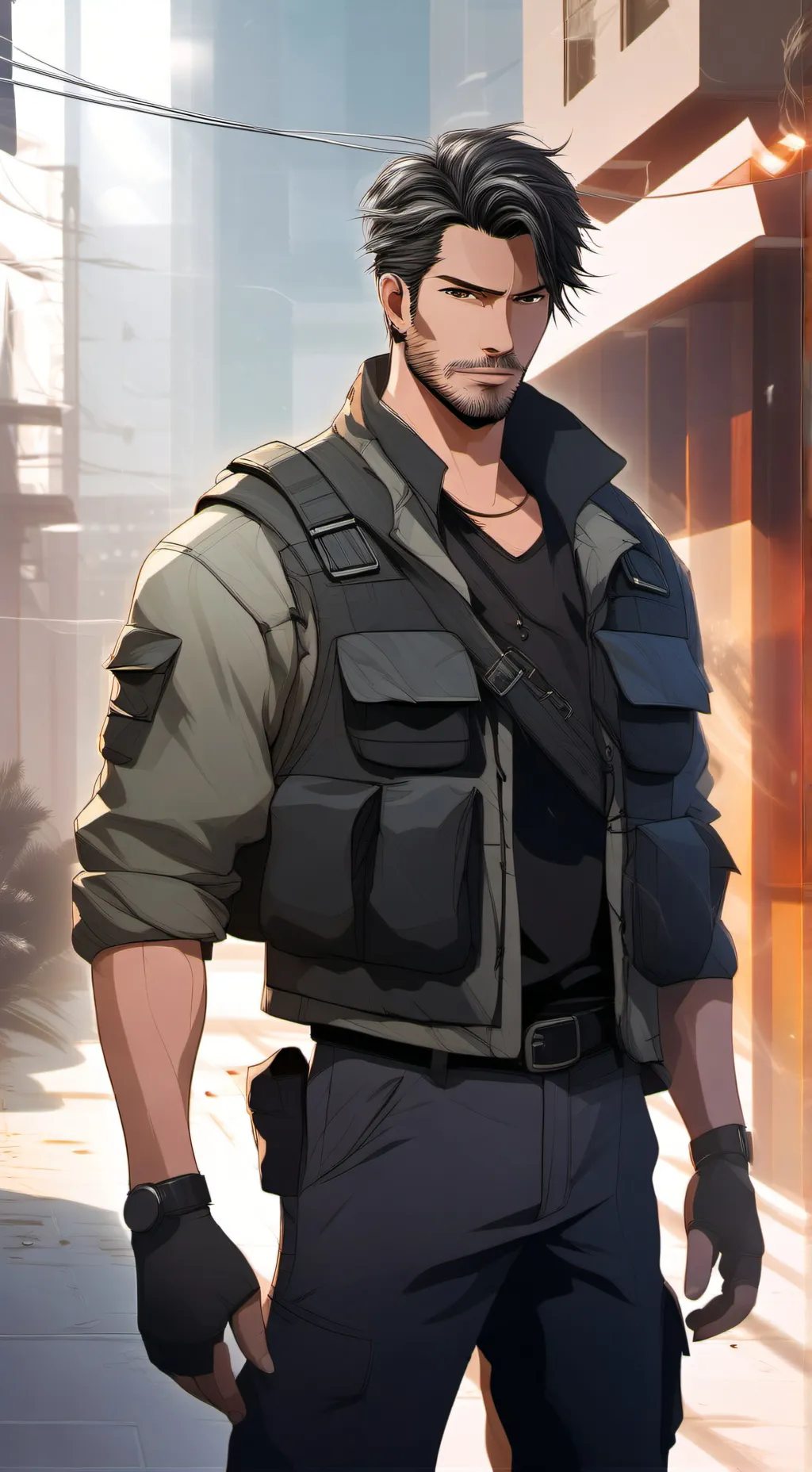 ai character: Alvin background