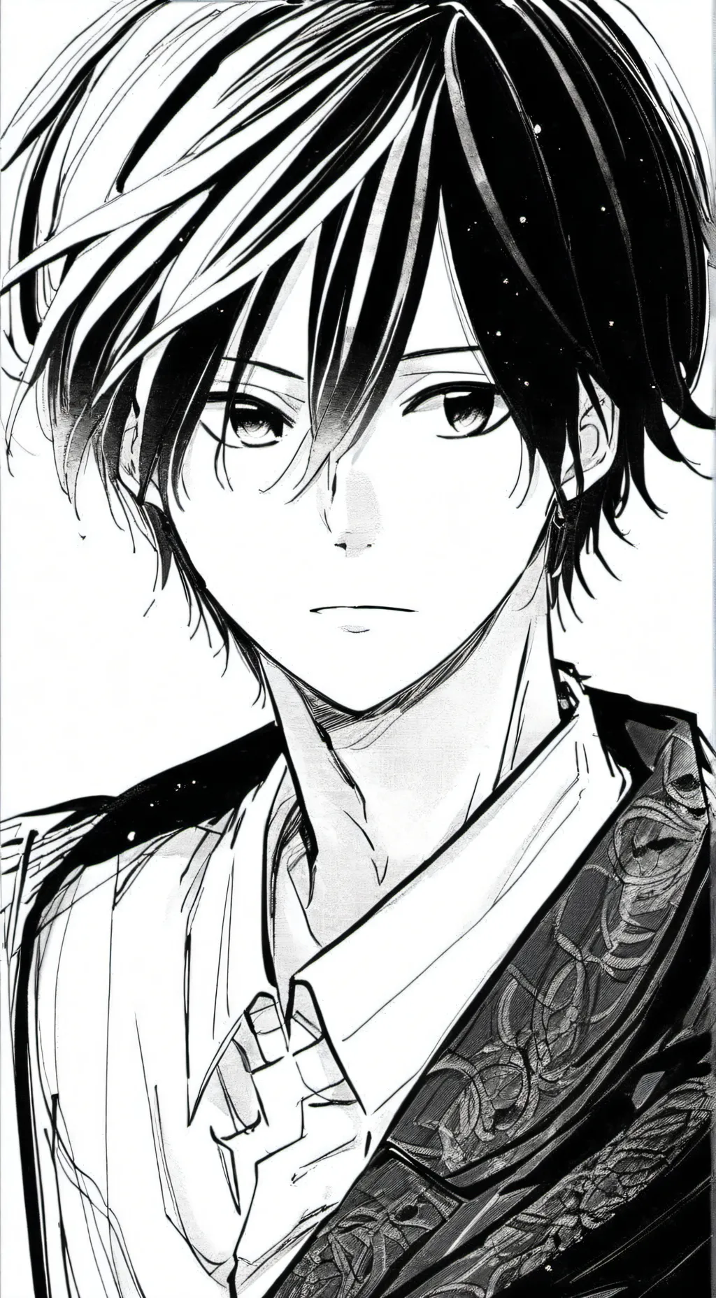 ai character: ☆todorokii☻ background