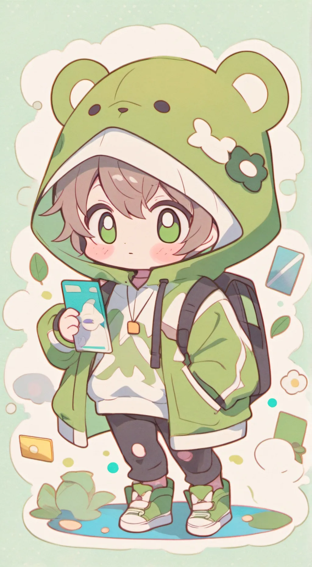 ai character: Jaden background