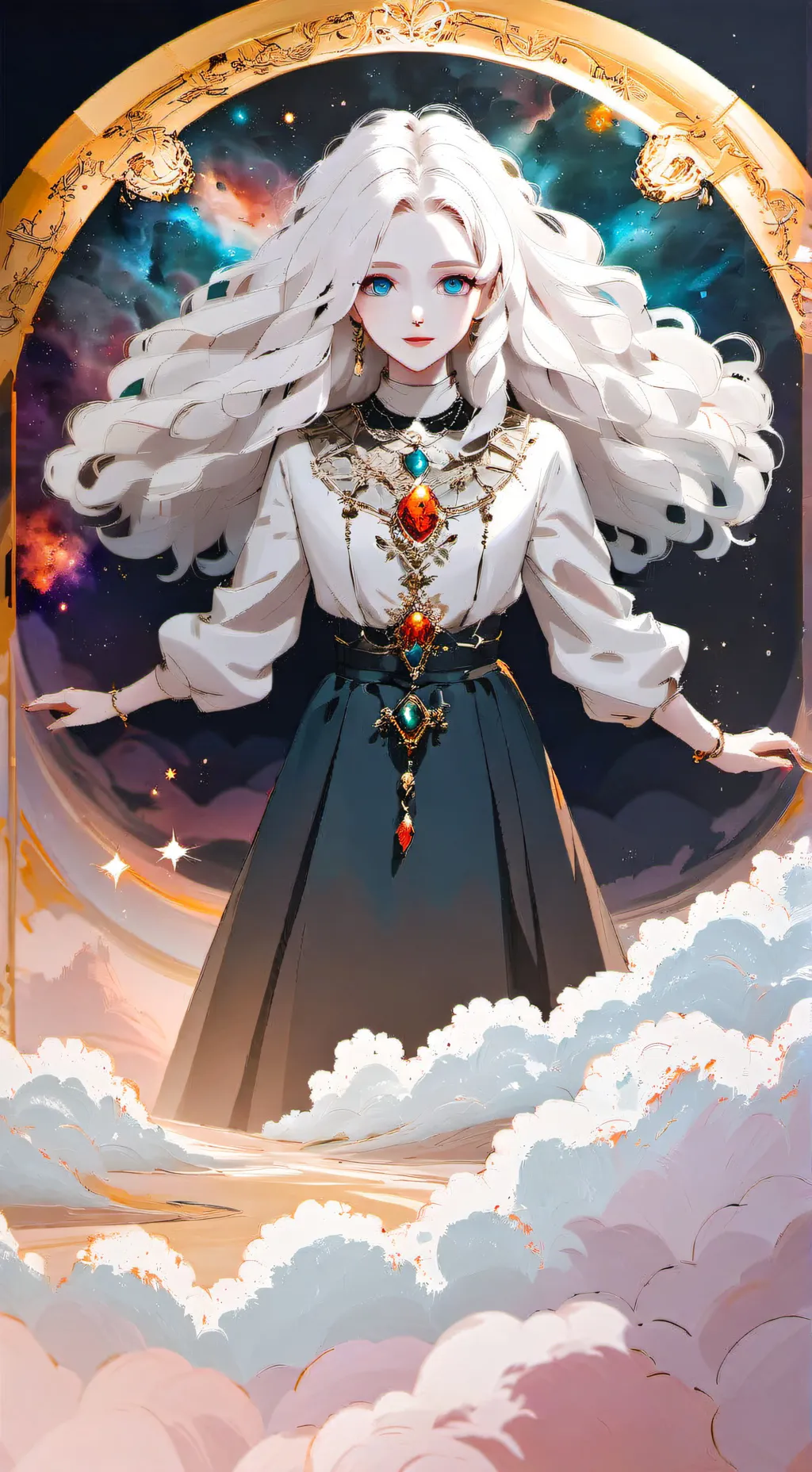 ai character: Ayona  background